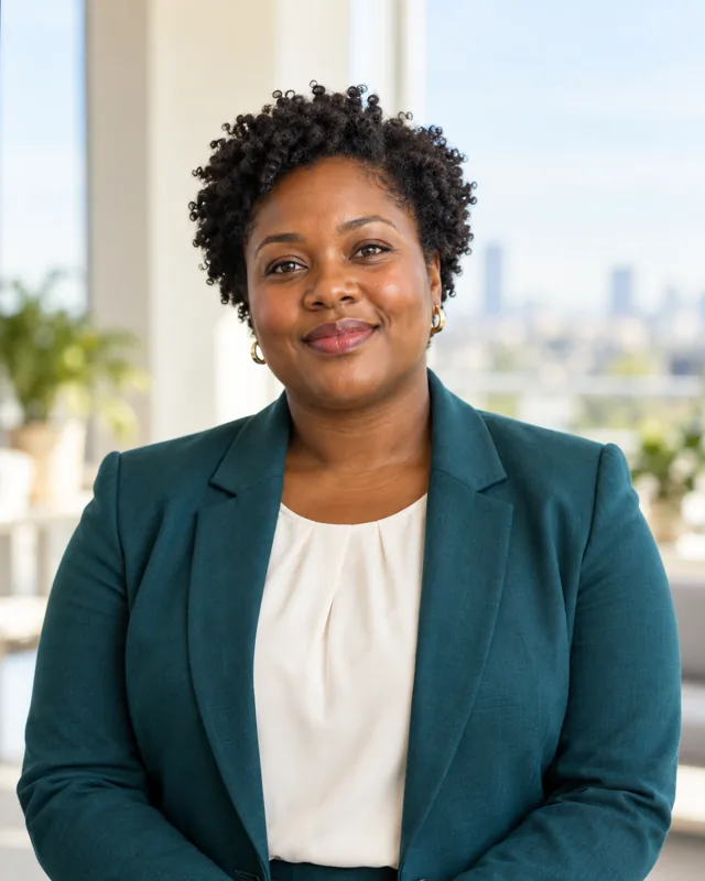 Portrait of Aisha Thompson
